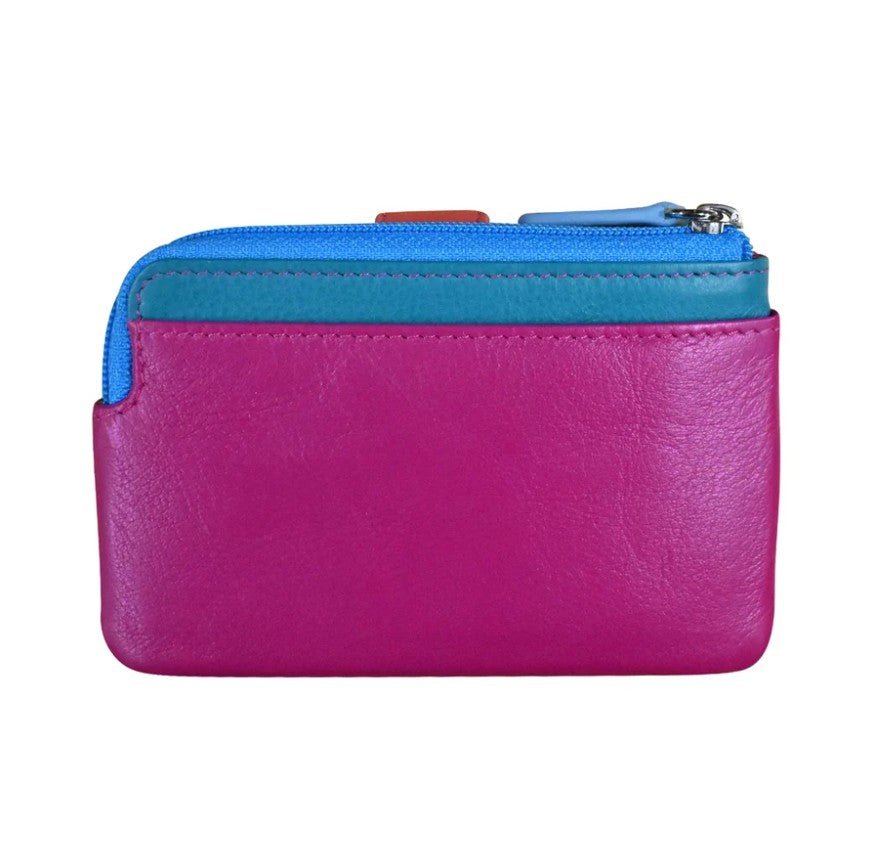 Small Leather Card Holder Purse - Leila Jewels