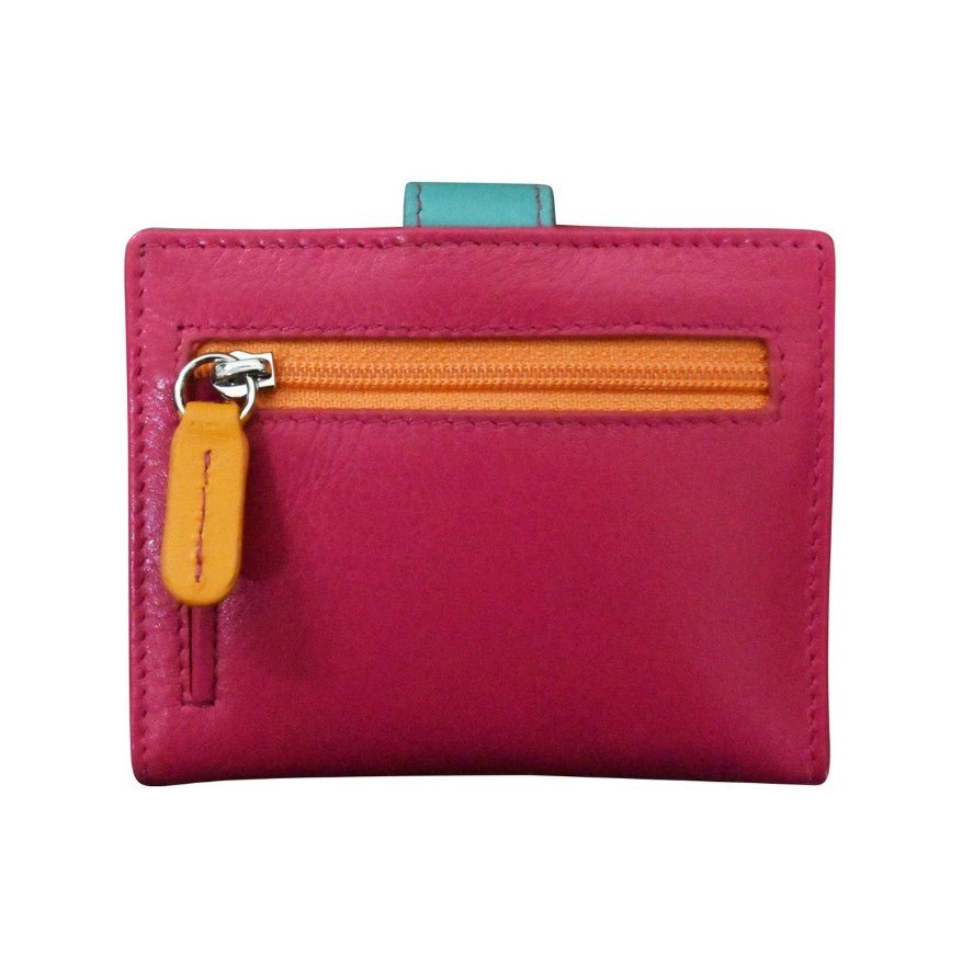 Asymmetric Leather Card Holder - Leila Jewels