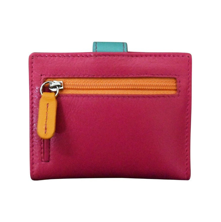 Asymmetric Leather Card Holder - Leila Jewels