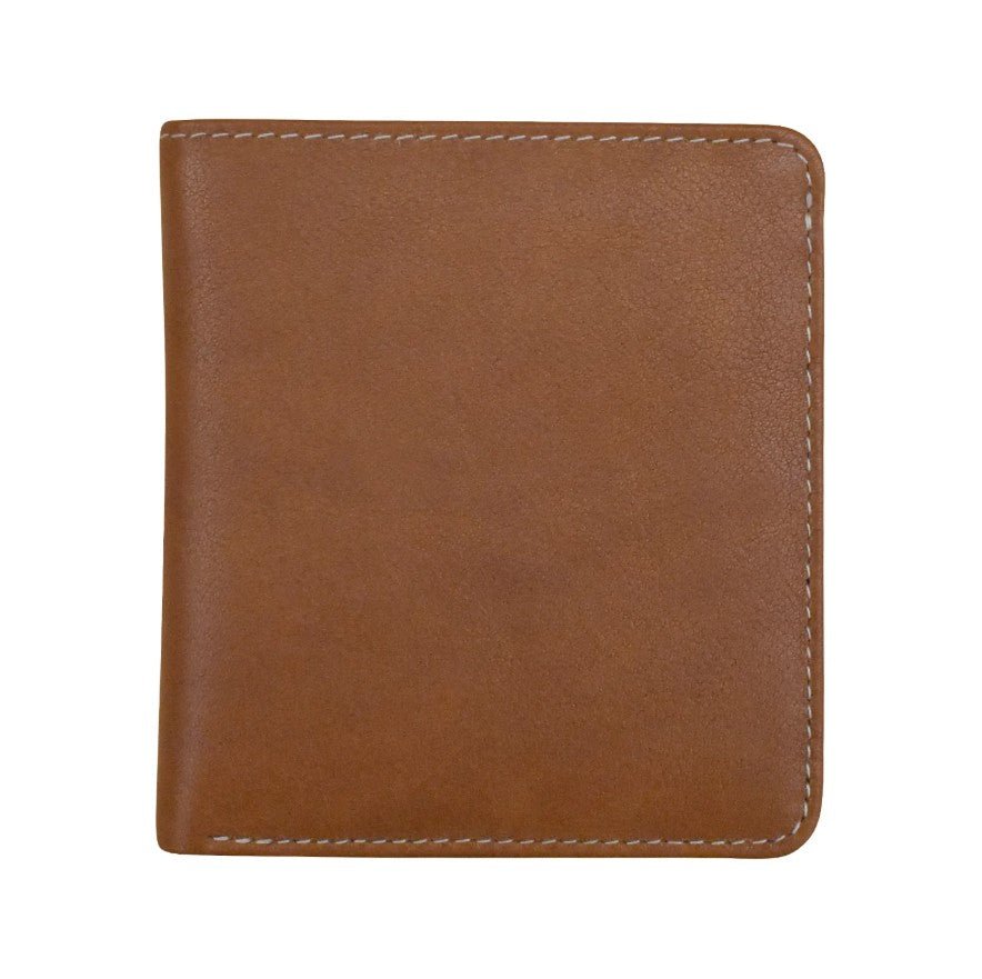 Leather Bi - Fold 2 - Tone Mini Wallet - Leila Jewels