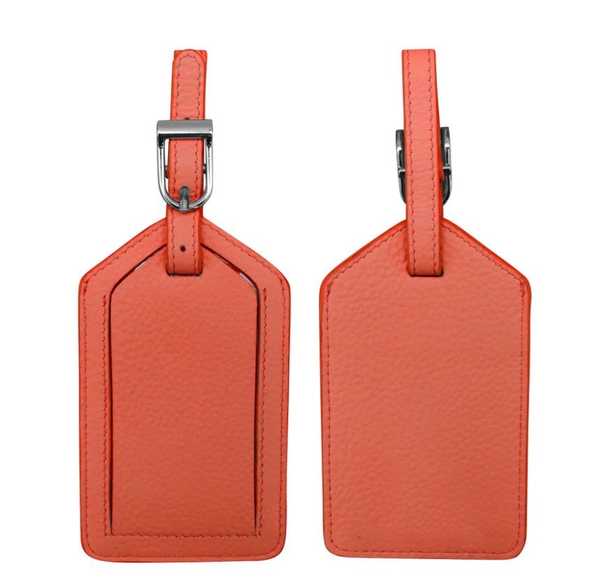 Leather Bright Luggage Tag - Leila Jewels