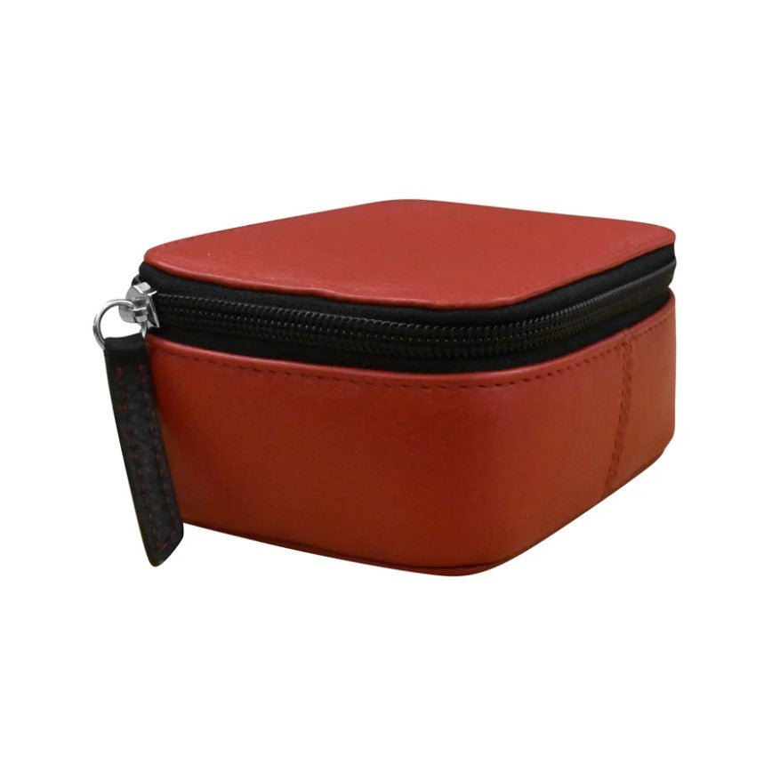 Leather Travel Jewelry Box - Leila Jewels