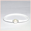 Silicone and Pearl Bracelet - Leila Jewels