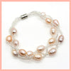 Woven Pearl Bracelet - Leila Jewels