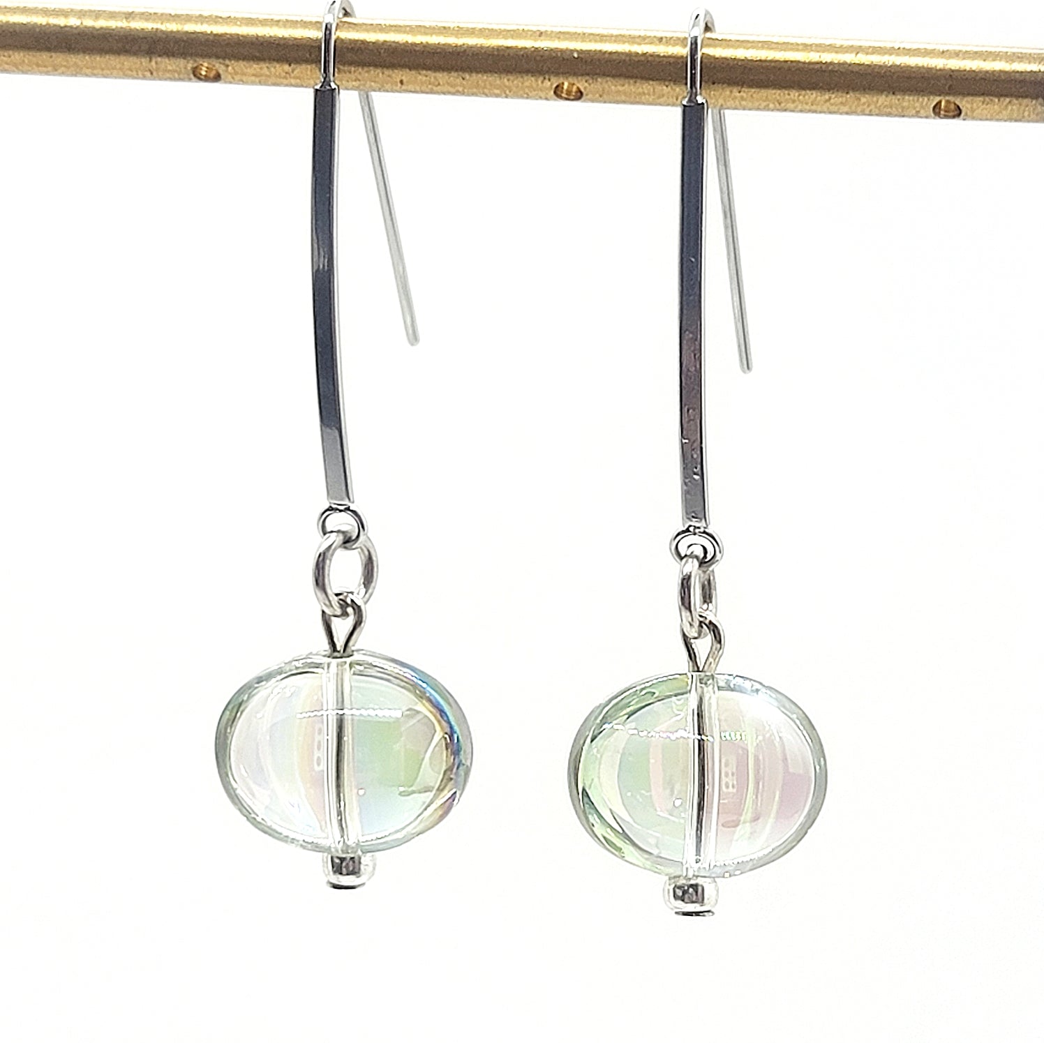 DOPPELGANGER　BELLAIR Glass Bubble Drop Earrings - Leila Jewels