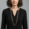 Double Strands Necklace - Leila Jewels