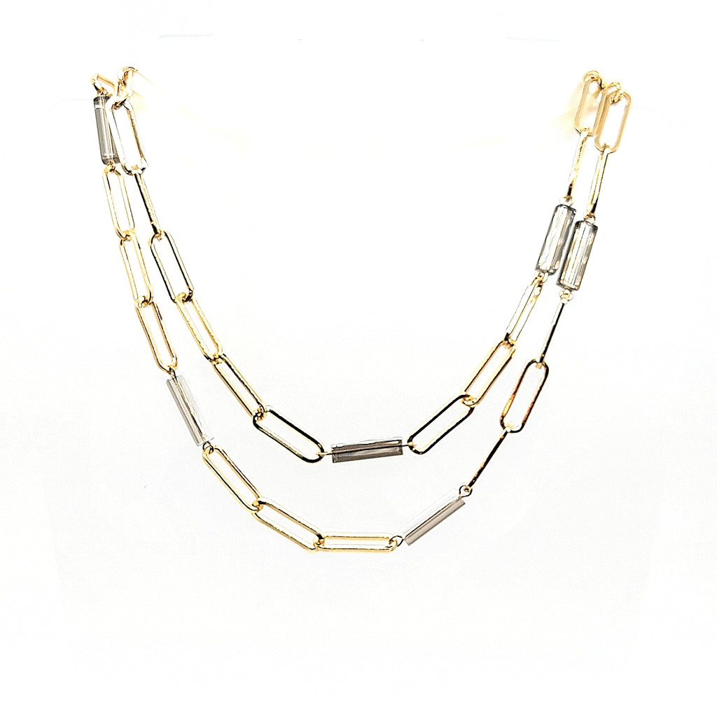 Double Strands Necklace - Leila Jewels
