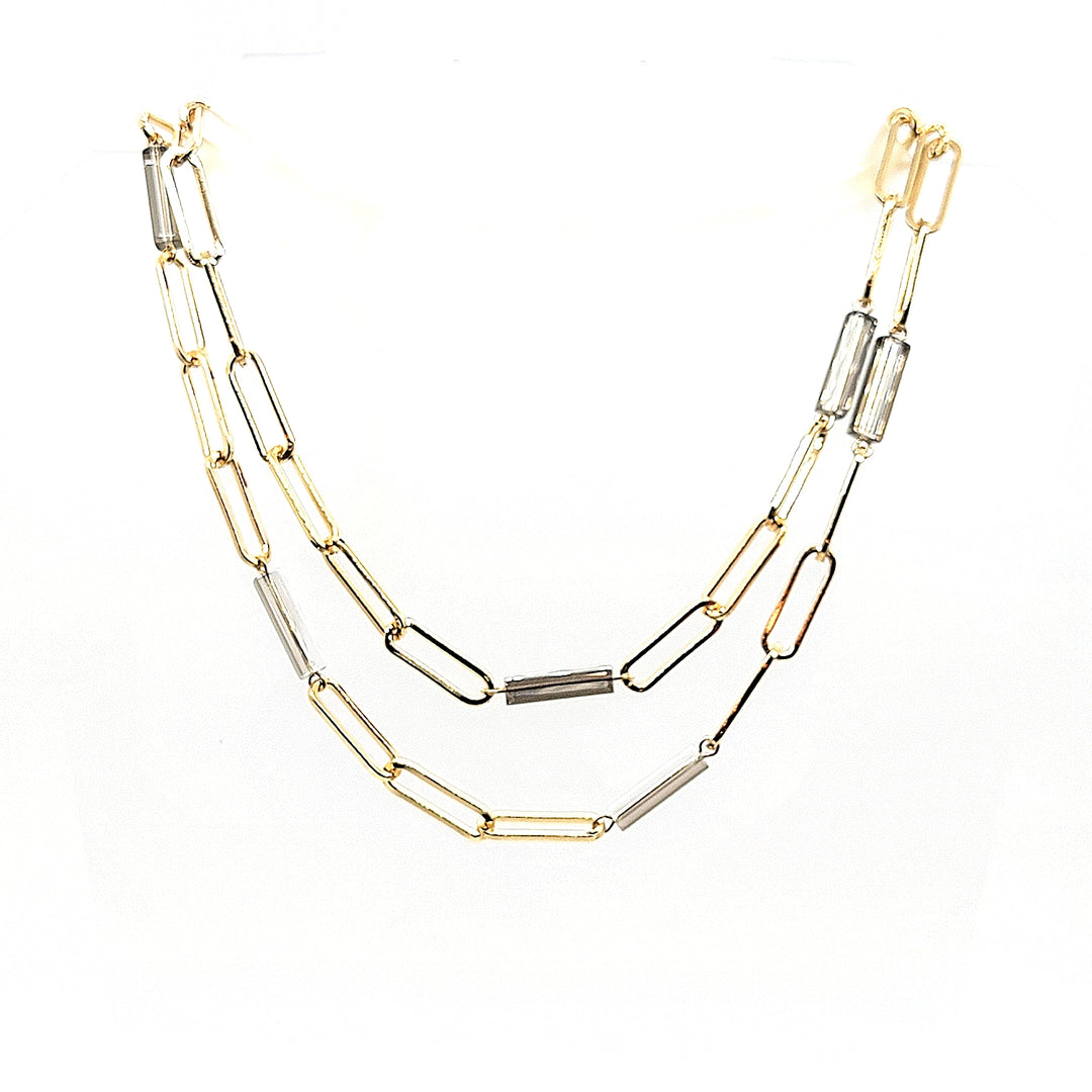Double Strands Necklace - Leila Jewels