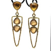 Three Crystal Earrings - Leila Jewels
