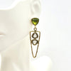 Three Crystal Earrings - Leila Jewels