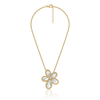 Jasmine Flower Pendant Necklace - Leila Jewels