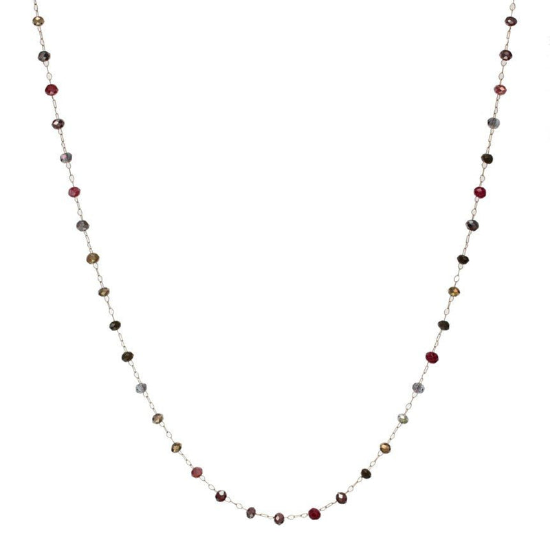 Tiny Crystal Choker Necklace - Leila Jewels