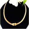 Golden Knot Necklace - Leila Jewels