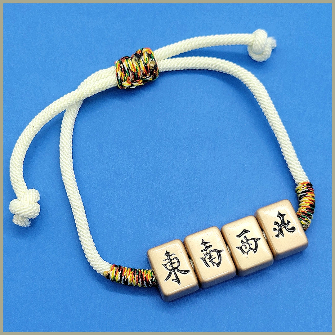 Mah Jongg Tile Pull Bracelet - Leila Jewels
