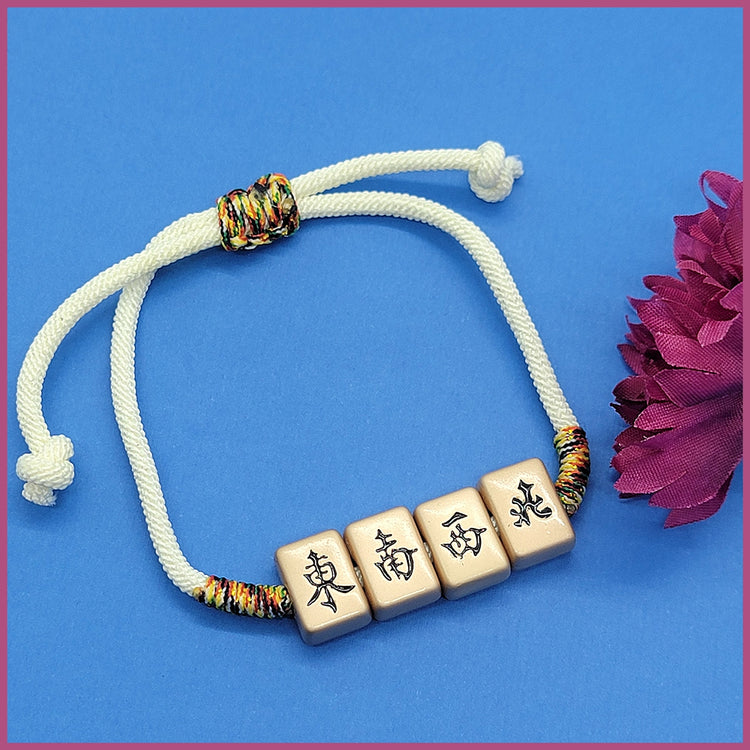 Mah Jongg Tile Pull Bracelet - Leila Jewels