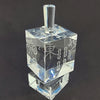 Mah Jongg Crystal Dreidel with Pedestal - Leila Jewels