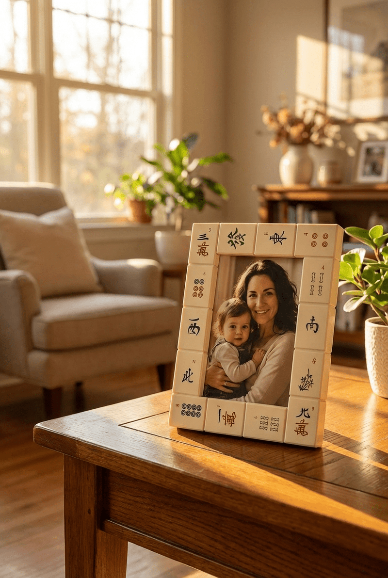 Mah Jongg Tiles Picture Frame - Leila Jewels