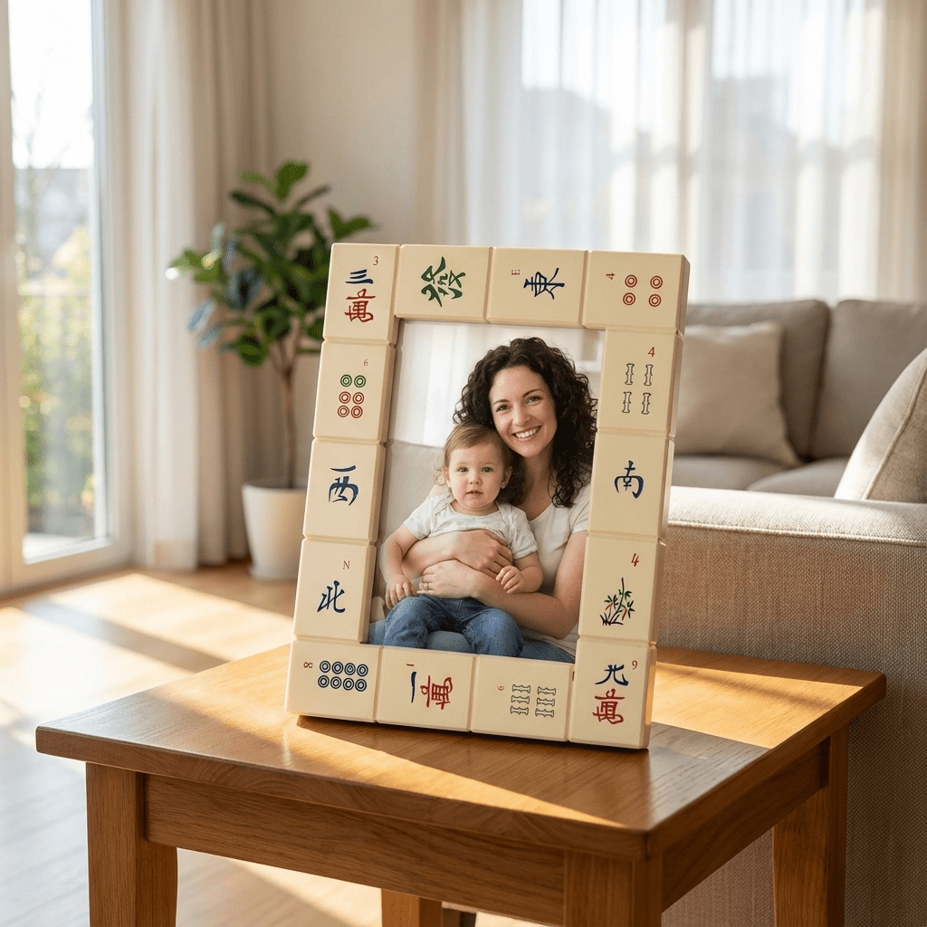 Mah Jongg Tiles Picture Frame - Leila Jewels
