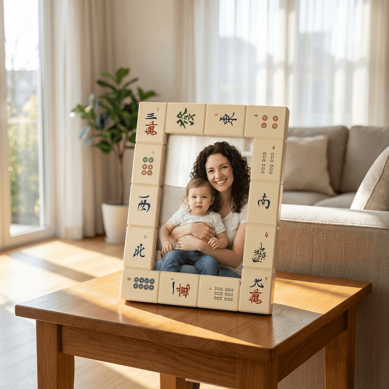 Mah Jongg Tiles Picture Frame - Leila Jewels
