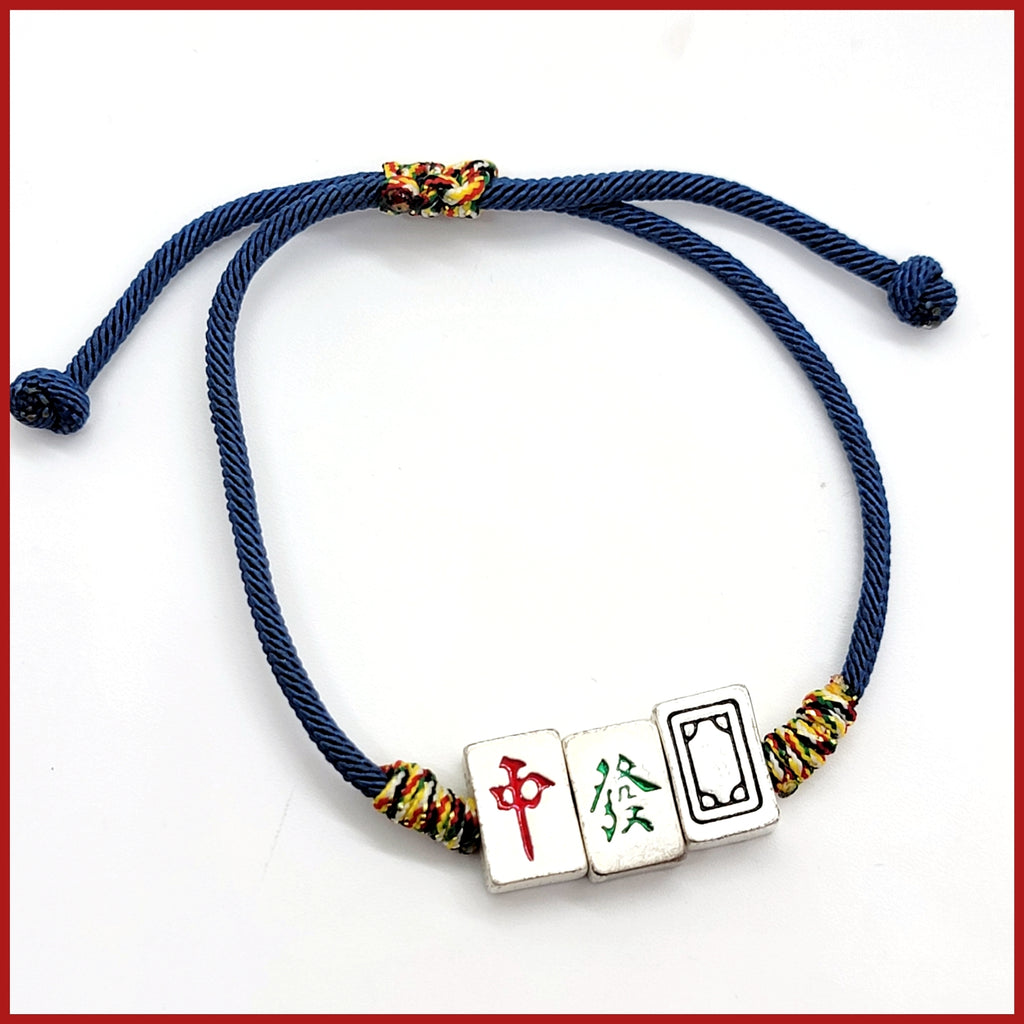 Mah Jongg Tile Pull Bracelet - Leila Jewels