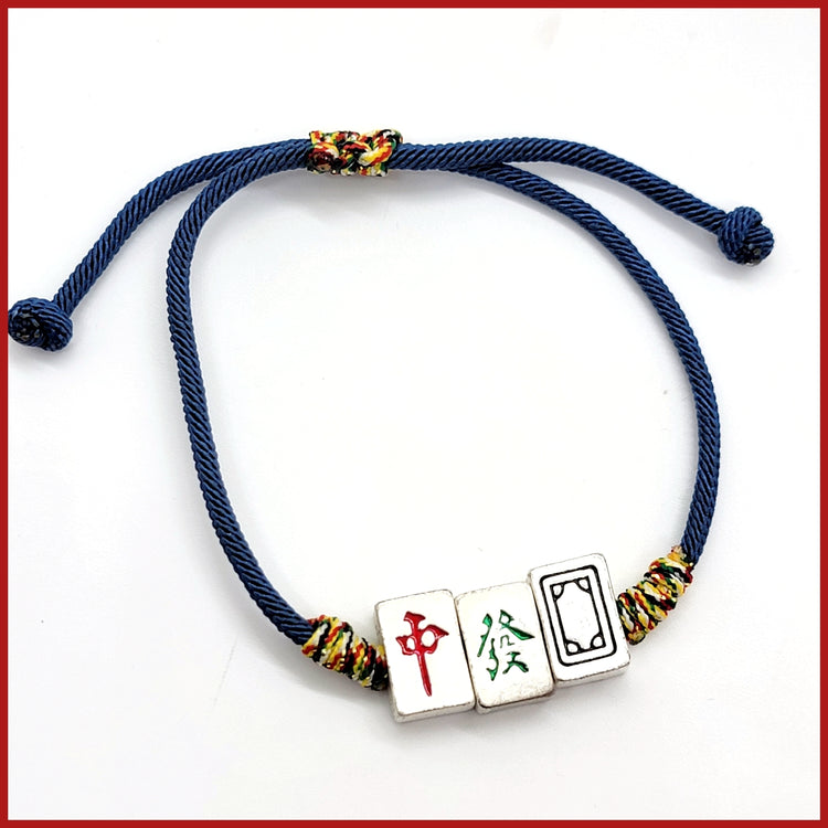 Mah Jongg Tile Pull Bracelet - Leila Jewels