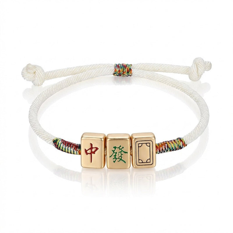 Mah Jongg Tile Pull Bracelet - Leila Jewels