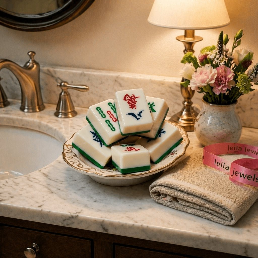 Mah Jongg Tiles Guest Soaps - Leila Jewels