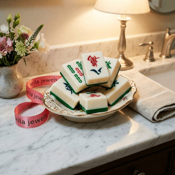 Mah Jongg Tiles Guest Soaps - Leila Jewels