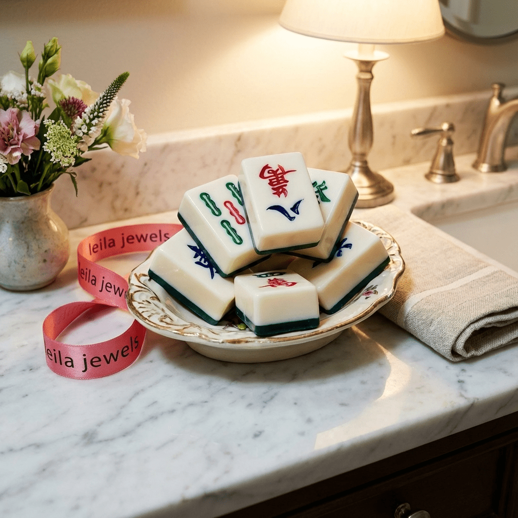Mah Jongg Tiles Guest Soaps - Leila Jewels