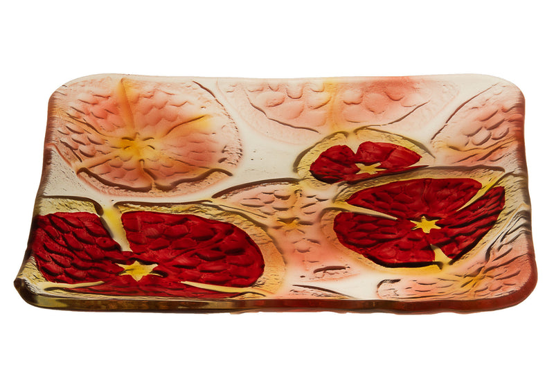 Square Pomegranate Plate