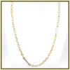 Lago 2 - tone Necklace - Leila Jewels