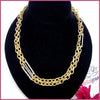 Lago 2 - tone Necklace - Leila Jewels