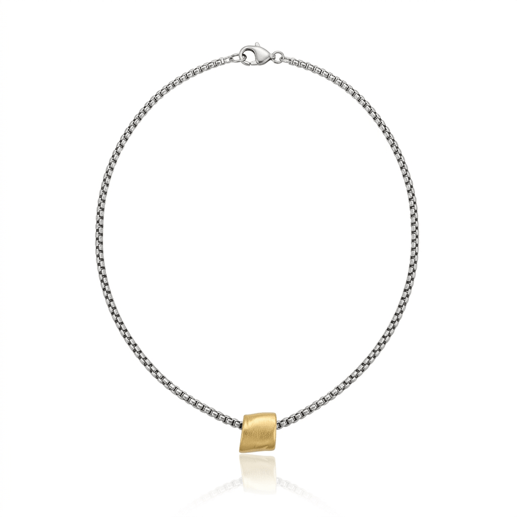 Rolo Nugget Necklace - Leila Jewels