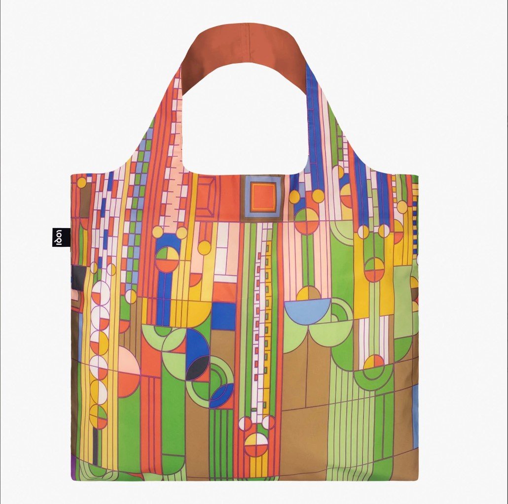 Frank Lloyd Wright Saguaro Forms Recycled Tote Bag - Leila Jewels