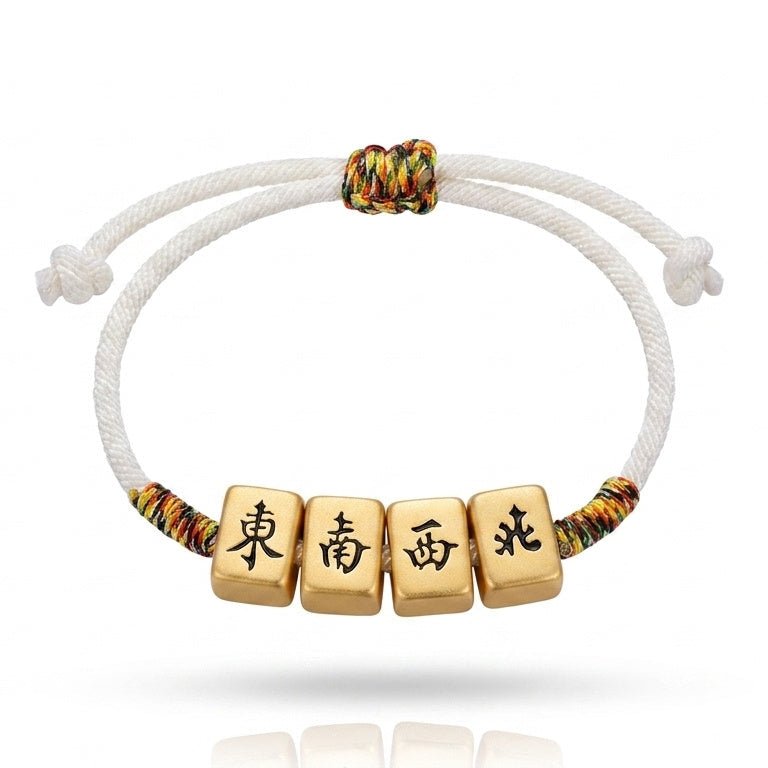 Mah Jongg Tile Pull Bracelet - Leila Jewels