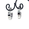 Iconic "Love" Style Hoop Earrings - Leila Jewels