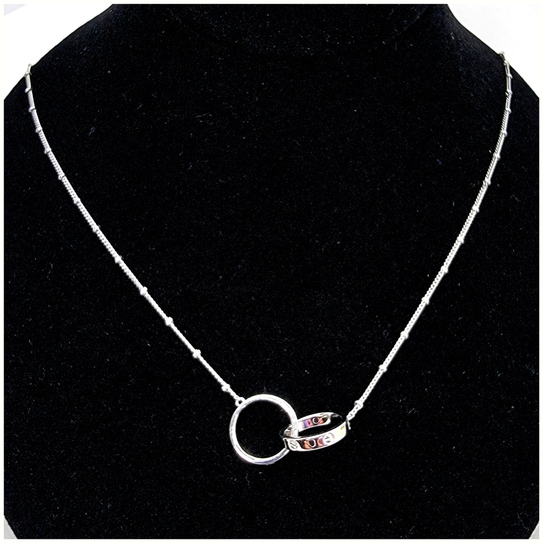 Love Rings Necklace - Leila Jewels