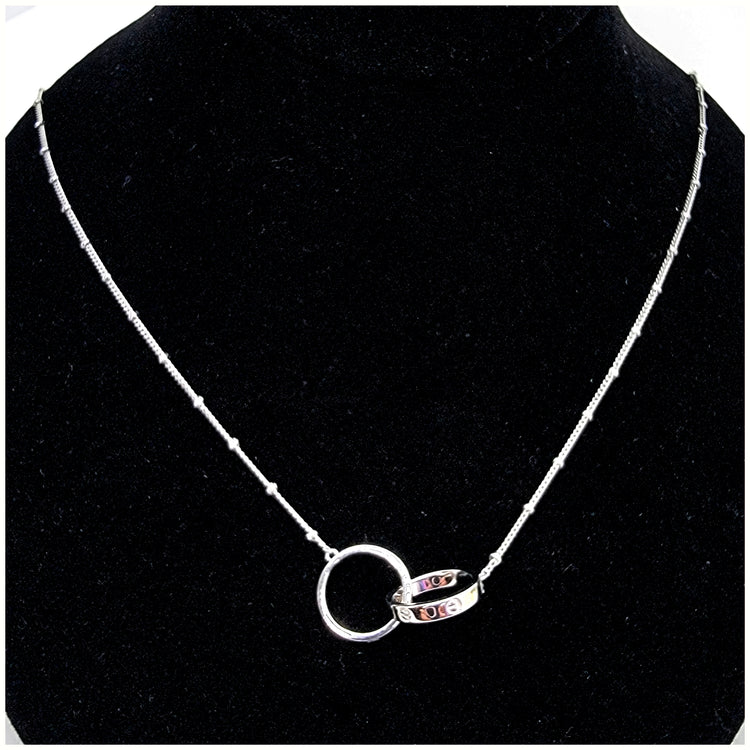Love Rings Necklace - Leila Jewels