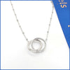 Love Rings Necklace - Leila Jewels