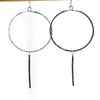 Hammered Circle Earrings - Leila Jewels