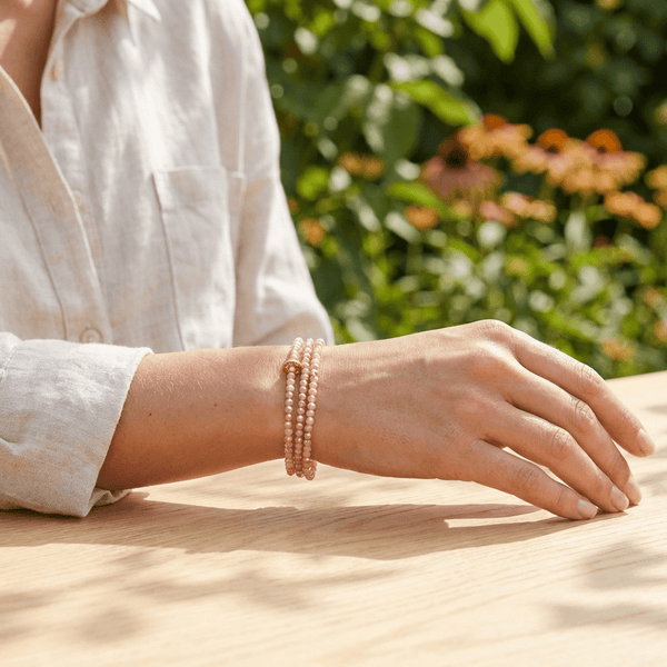 Mini Bead Stretch Bracelet - Leila Jewels