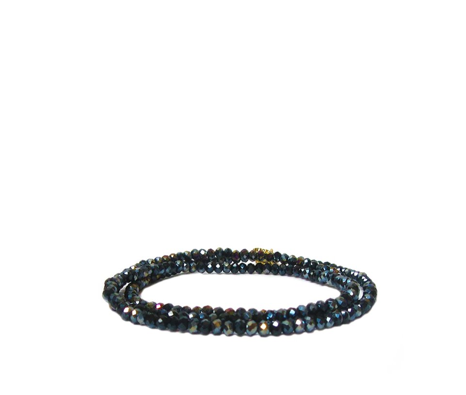 Mini Bead Stretch Bracelet - Leila Jewels