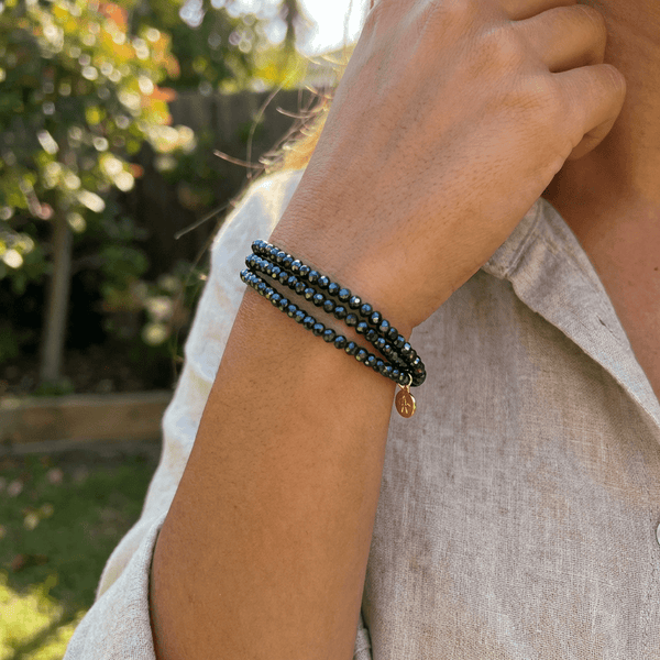 Mini Bead Stretch Bracelet - Leila Jewels