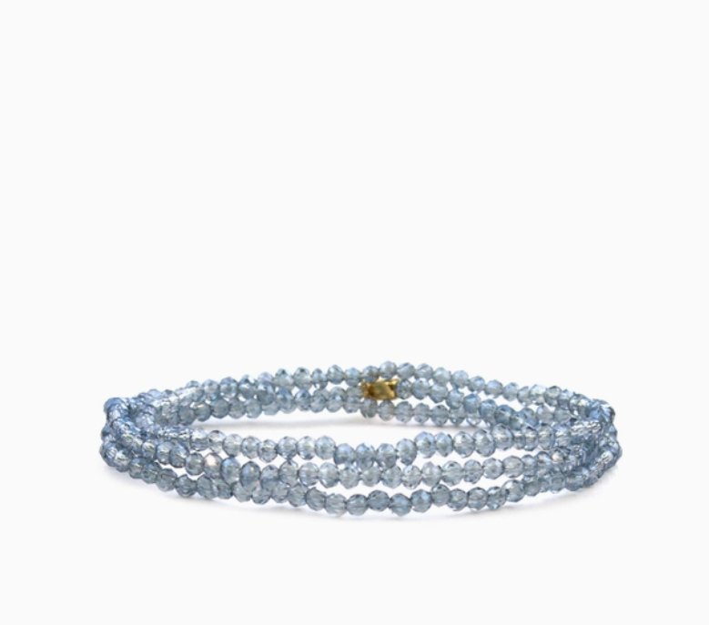 Mini Bead Stretch Bracelet - Leila Jewels