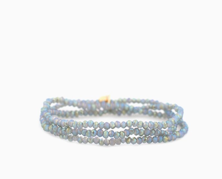 Mini Bead Stretch Bracelet - Leila Jewels