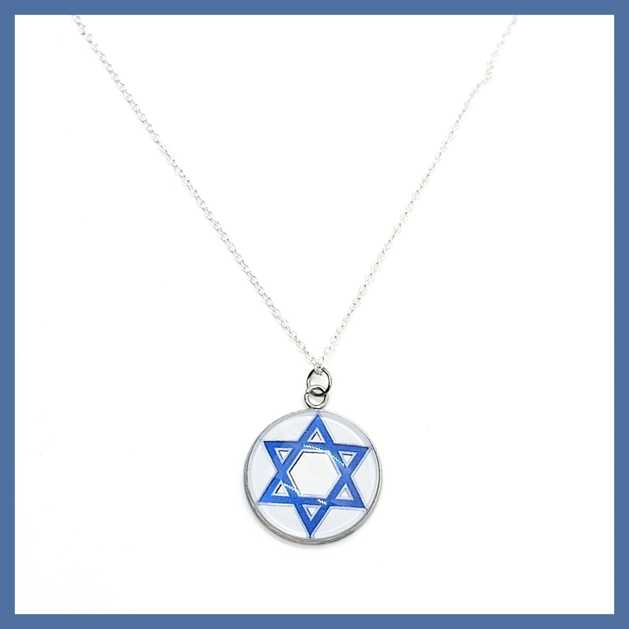 Jewish Star - Stand with Israel Necklace - Leila Jewels