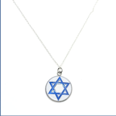 Jewish Star - Stand with Israel Necklace - Leila Jewels