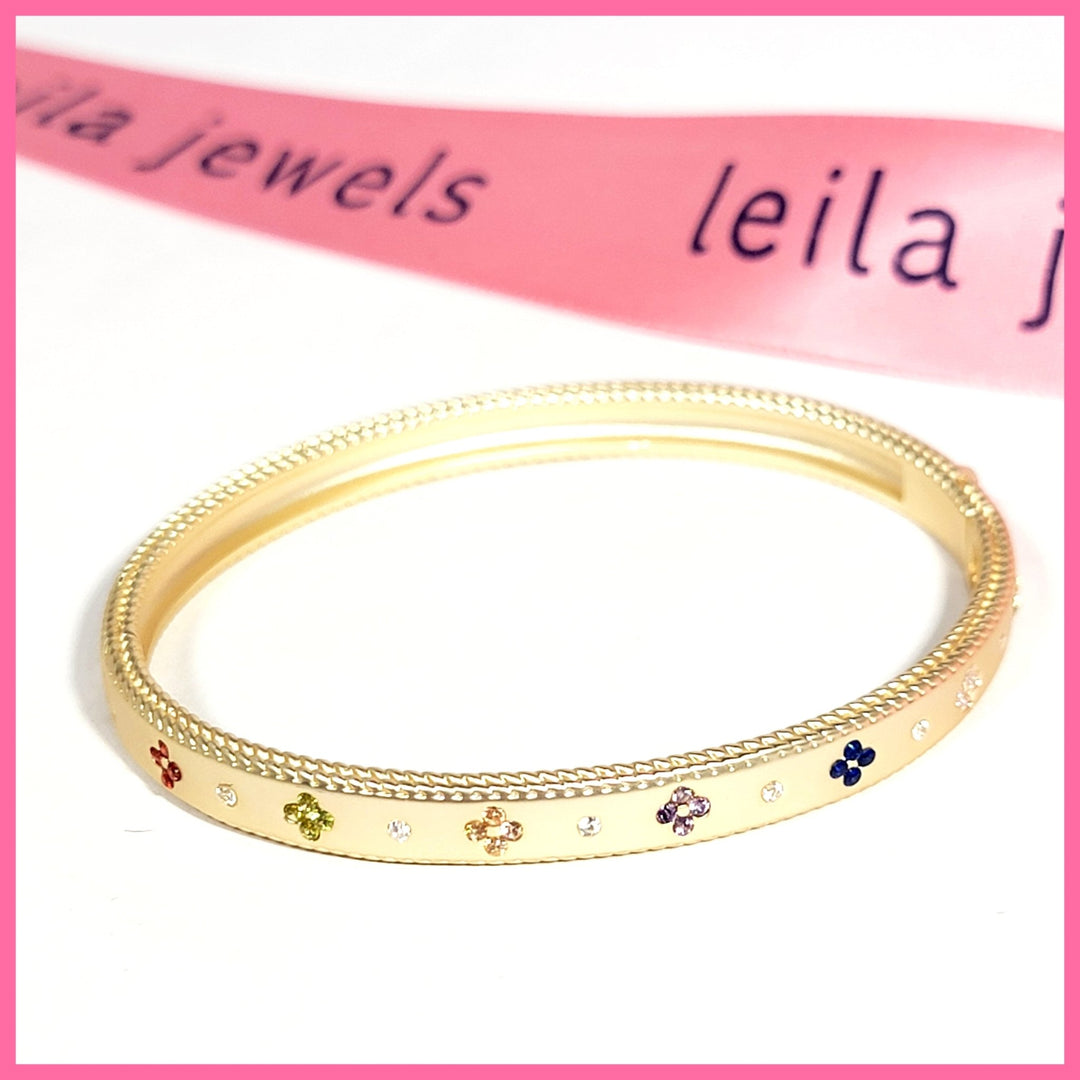 Verona Rainbow Bangle - Leila Jewels