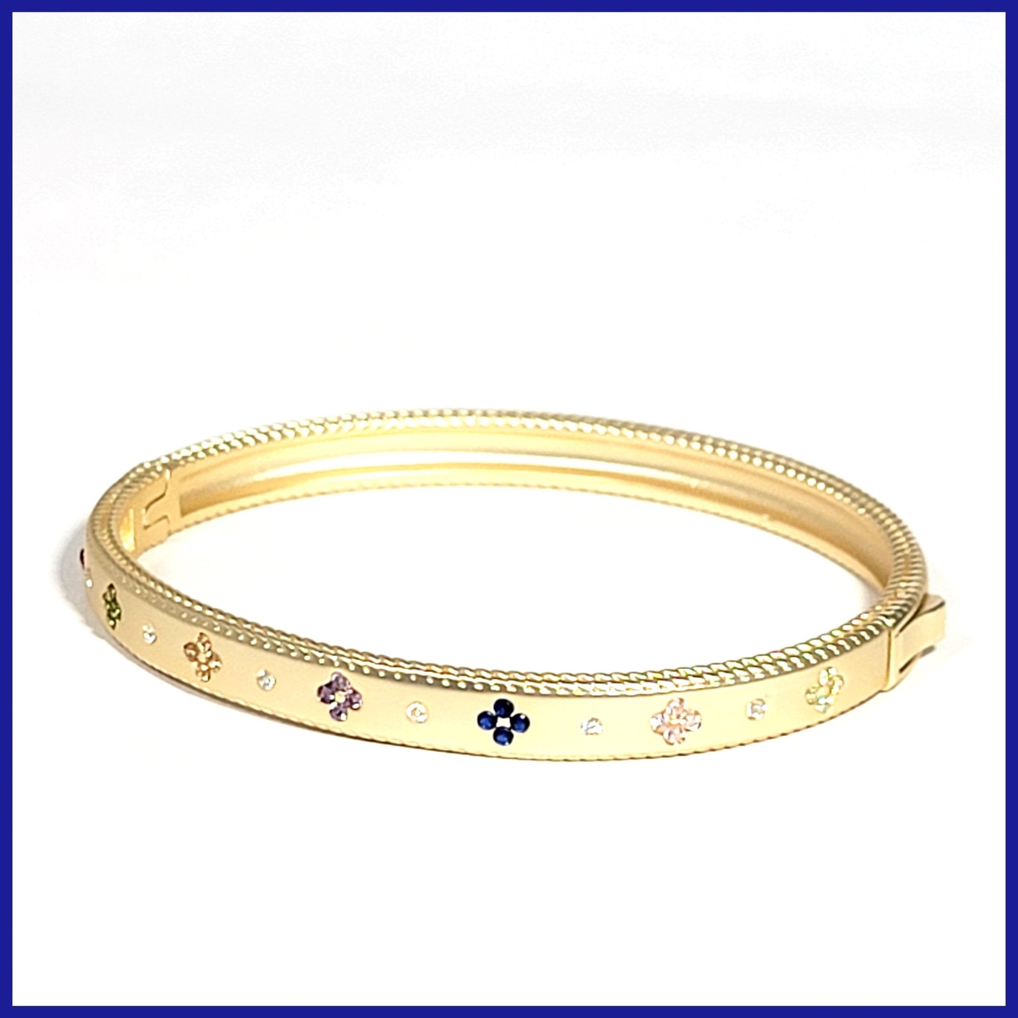 Verona Rainbow Bangle - Leila Jewels