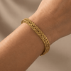 Classic Woven Mesh Link Bracelet - Leila Jewels